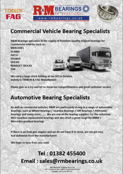 Commercial Vehicle Bearings